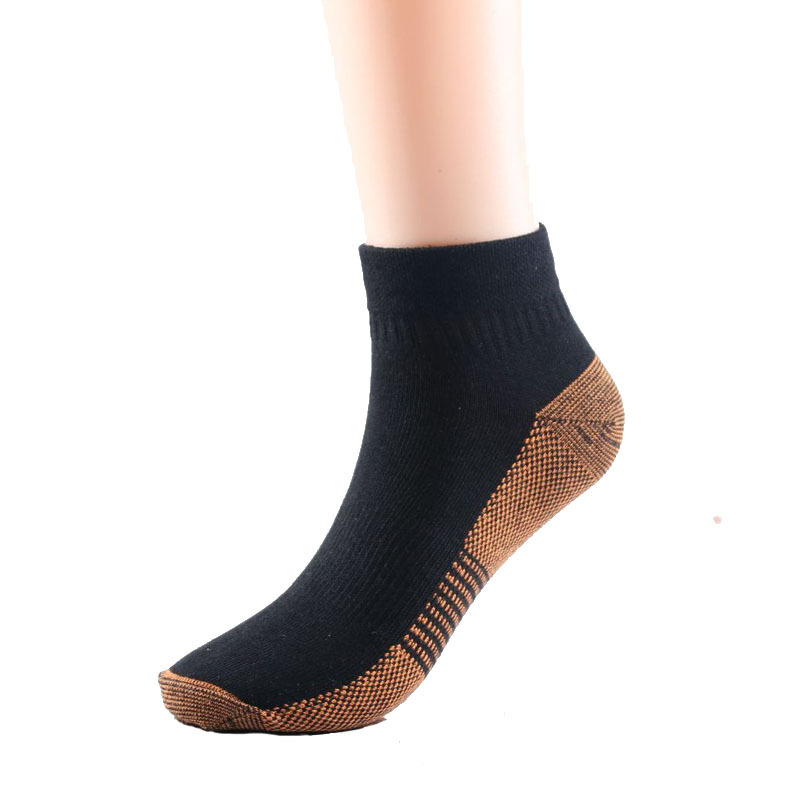 Copper Fibers Compression Sock Quick Dry Outdoor Running Socks Breathable Adult Sports Socks Trainer Socks